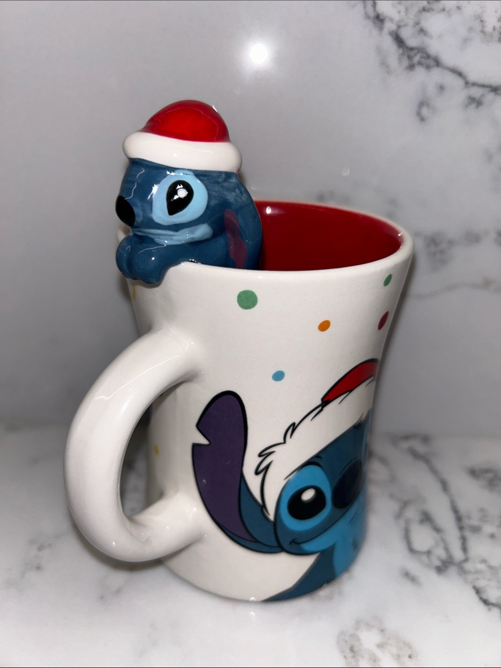 Disney Stitch Santa Mug